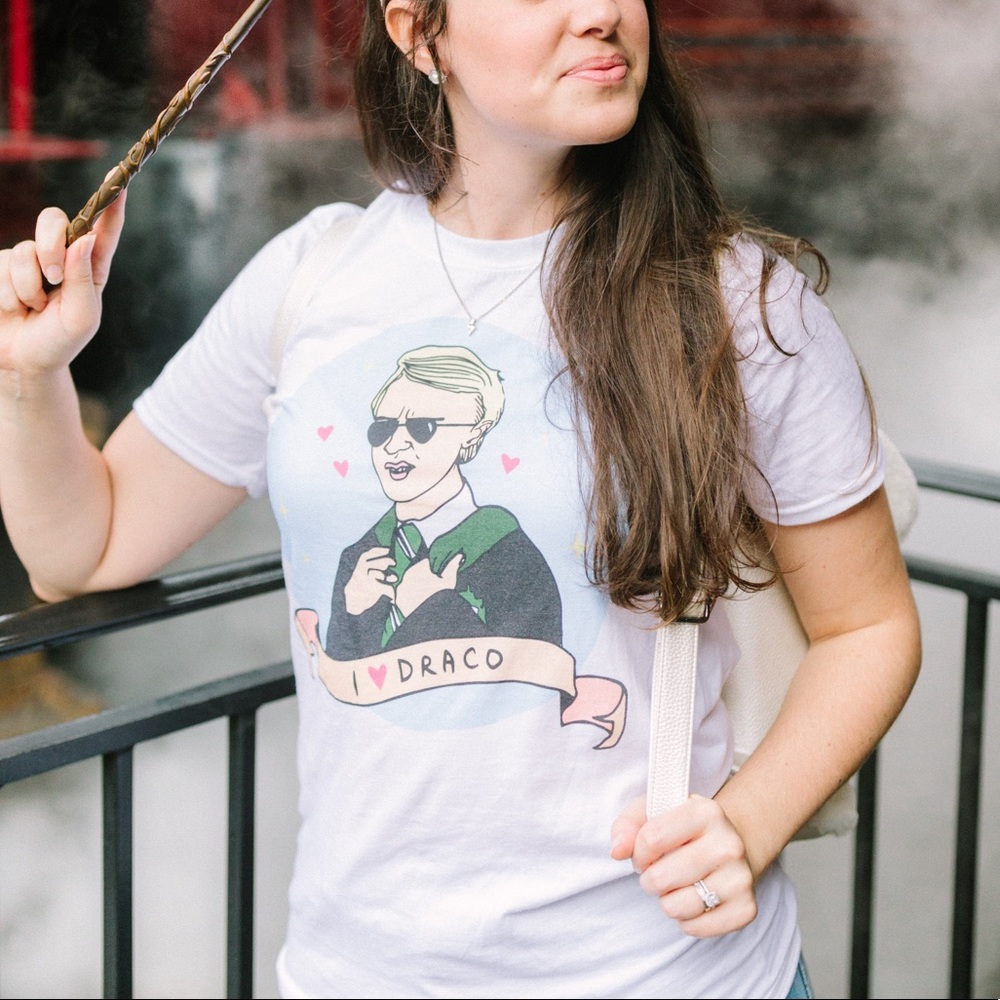 I Love Draco Harry Potter Tee